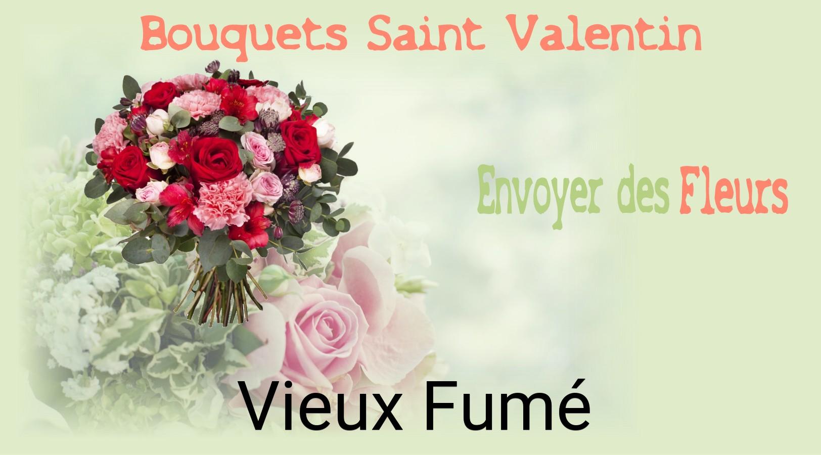 Roses de Saint-Valentin livrées à Vieux-Fumé