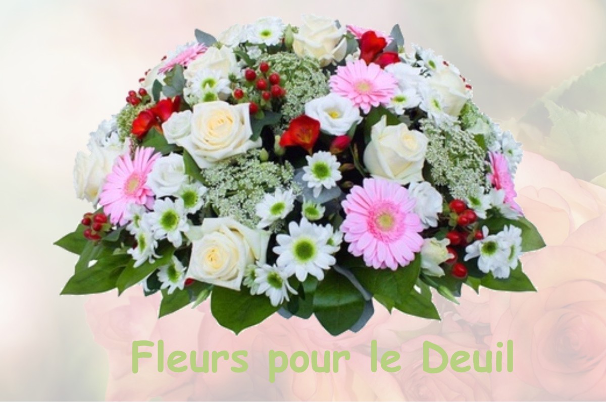 fleurs deuil VIEUX-FUME
